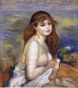 After the Bath(Little Bather) Pierre Renoir